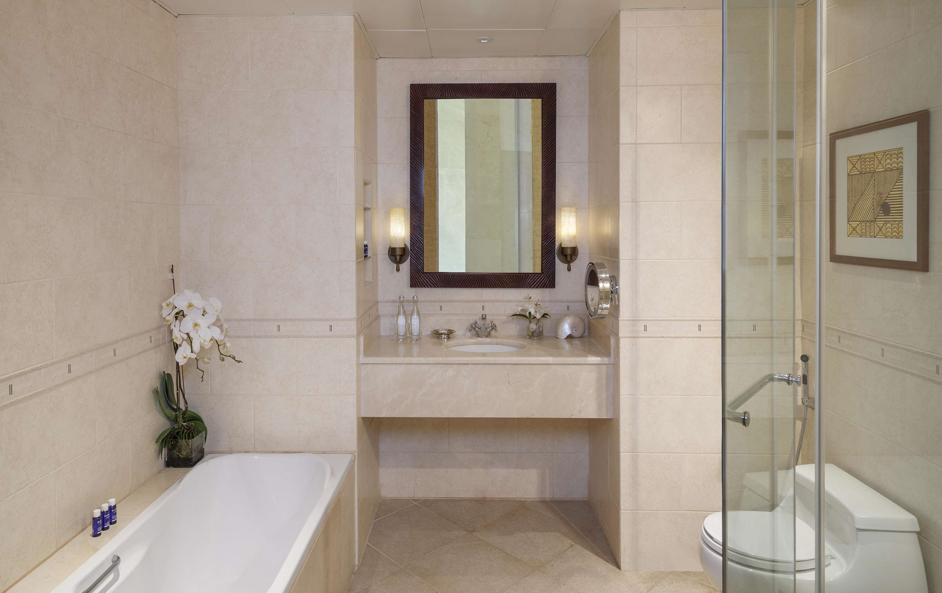 Desert Islands Resort & Spa by Anantara – Abu Dhabi – United Arab Emirates – Guest Bathroom