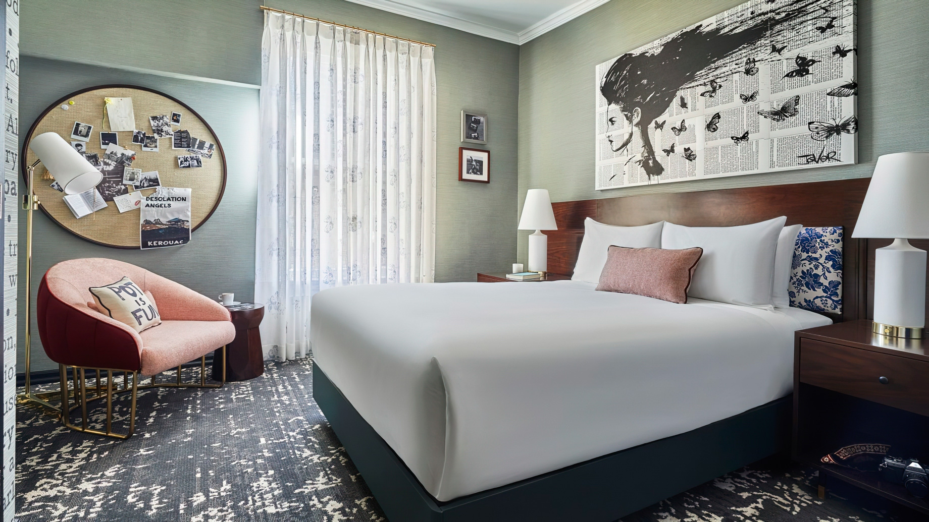 Hotel Emblem, a Viceroy Urban Retreat - San Francisco, CA, USA - Emblem Room Queen Bed