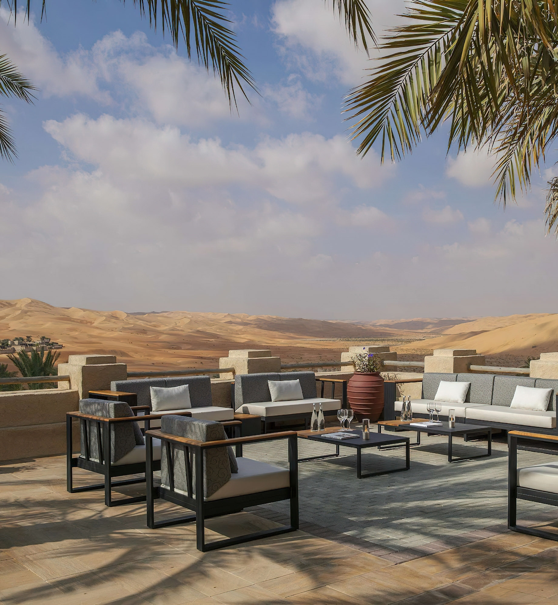 Qasr Al Sarab Desert Resort by Anantara – Abu Dhabi – United Arab Emirates – Terrace
