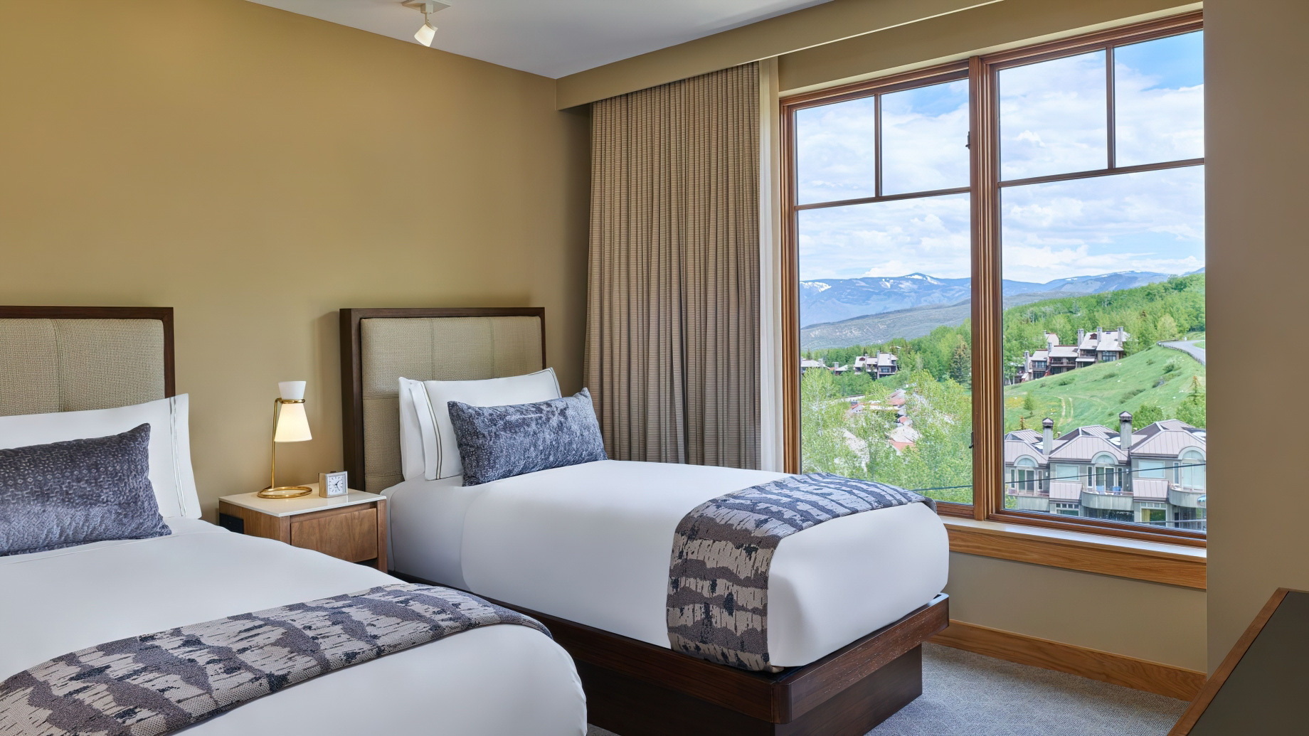 Viceroy Snowmass Luxury Resort – Aspen Snowmass Village, CO, USA – Two Bedroom Residence Bedroom View