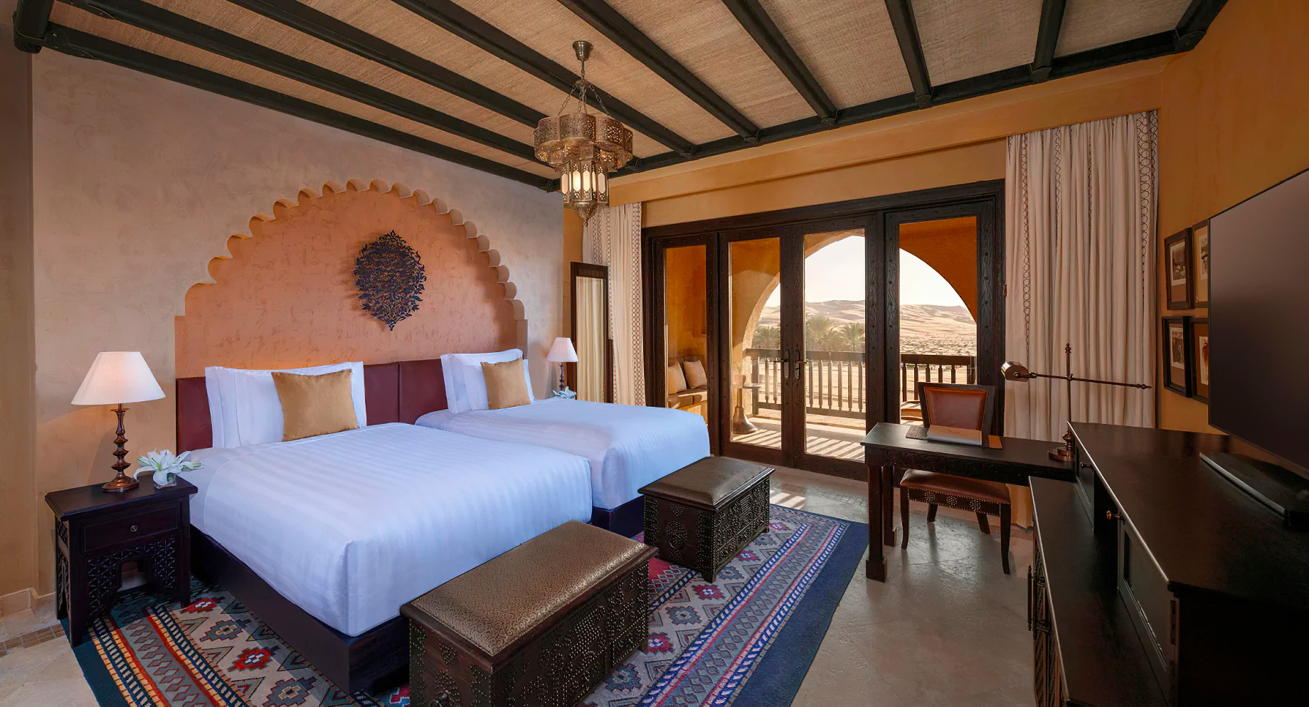 Qasr Al Sarab Desert Resort by Anantara – Abu Dhabi – United Arab Emirates – Deluxe Balcony Room
