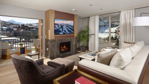 Viceroy Snowmass Luxury Resort - Aspen Snowmass Village, CO, USA - Three Bedroom Penthouse Living Room