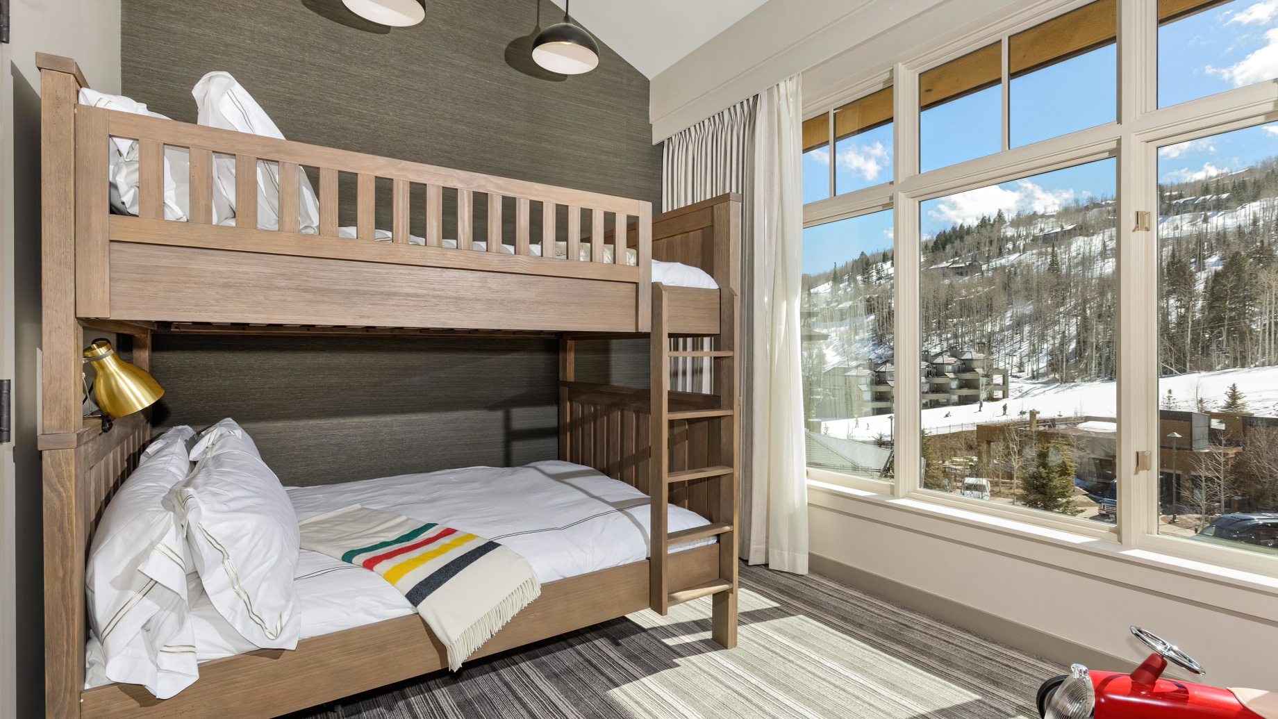 Viceroy Snowmass Luxury Resort – Aspen Snowmass Village, CO, USA – Three Bedroom Penthouse with Bunk Beds View
