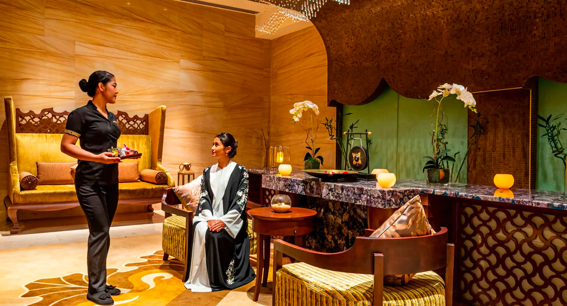 Anantara Eastern Mangroves Abu Dhabi Hotel – United Arab Emirates – Spa Reception