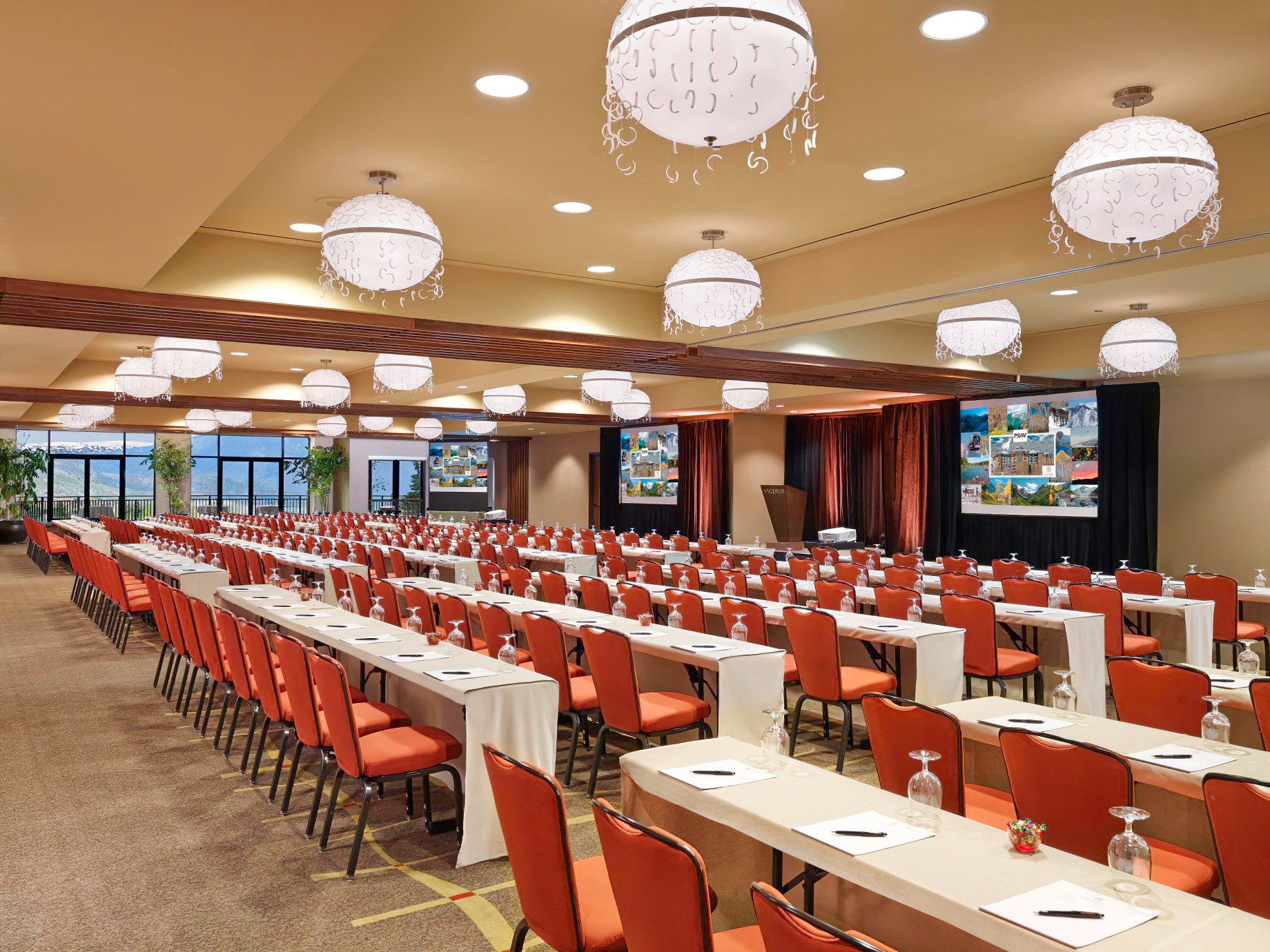 Viceroy Snowmass Luxury Resort – Aspen Snowmass Village, CO, USA – Ballroom Meeting Setup