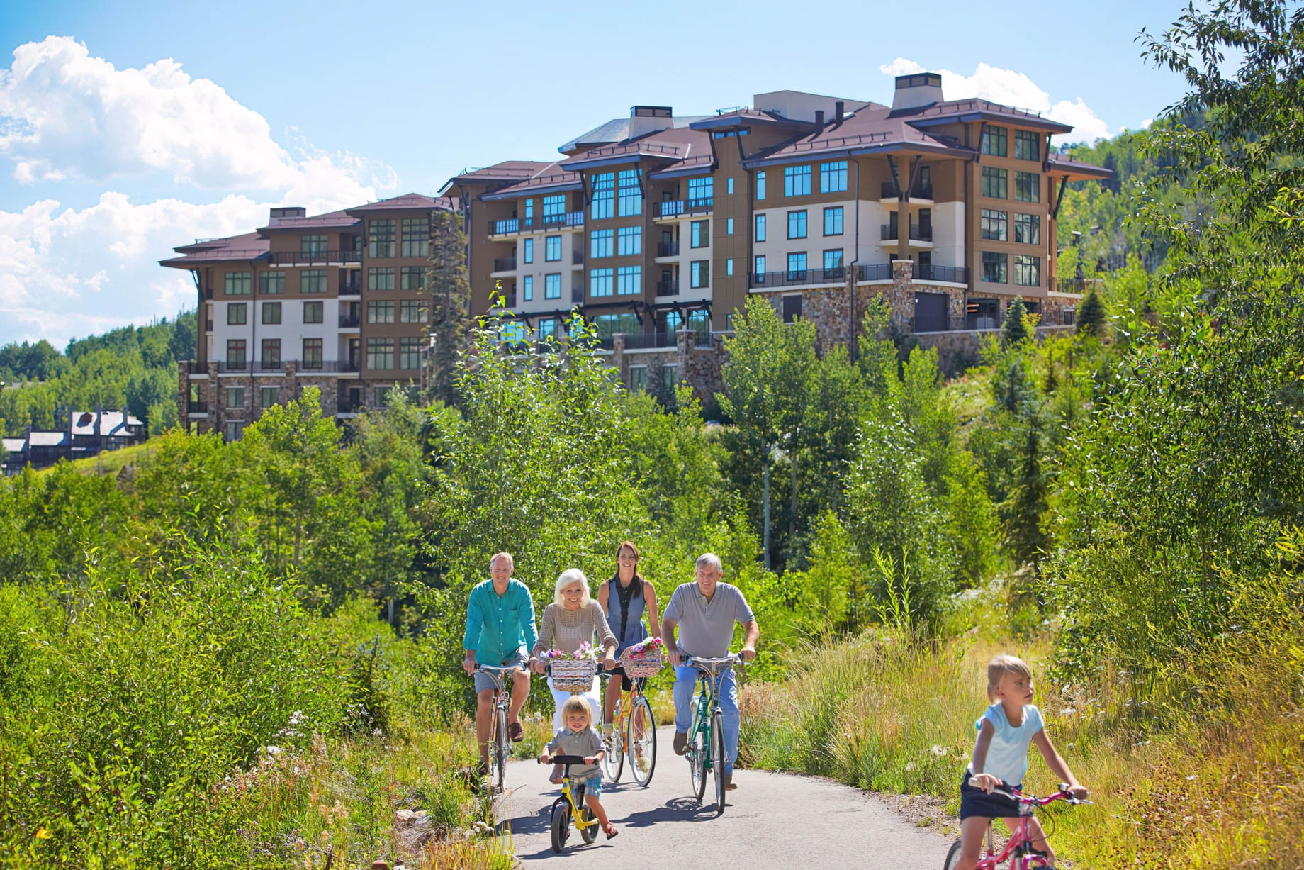 Viceroy Snowmass Luxury Resort – Aspen Snowmass Village, CO, USA – Family Biking