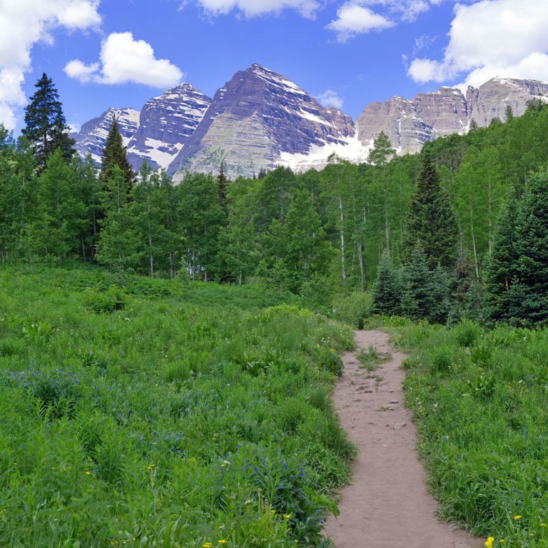 Viceroy Snowmass Luxury Resort – Aspen Snowmass Village, CO, USA – Trail to Maroon Bells