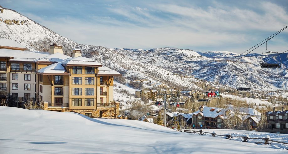 Viceroy Snowmass Luxury Resort - Aspen Snowmass Village, CO, USA - Hotel Winter View
