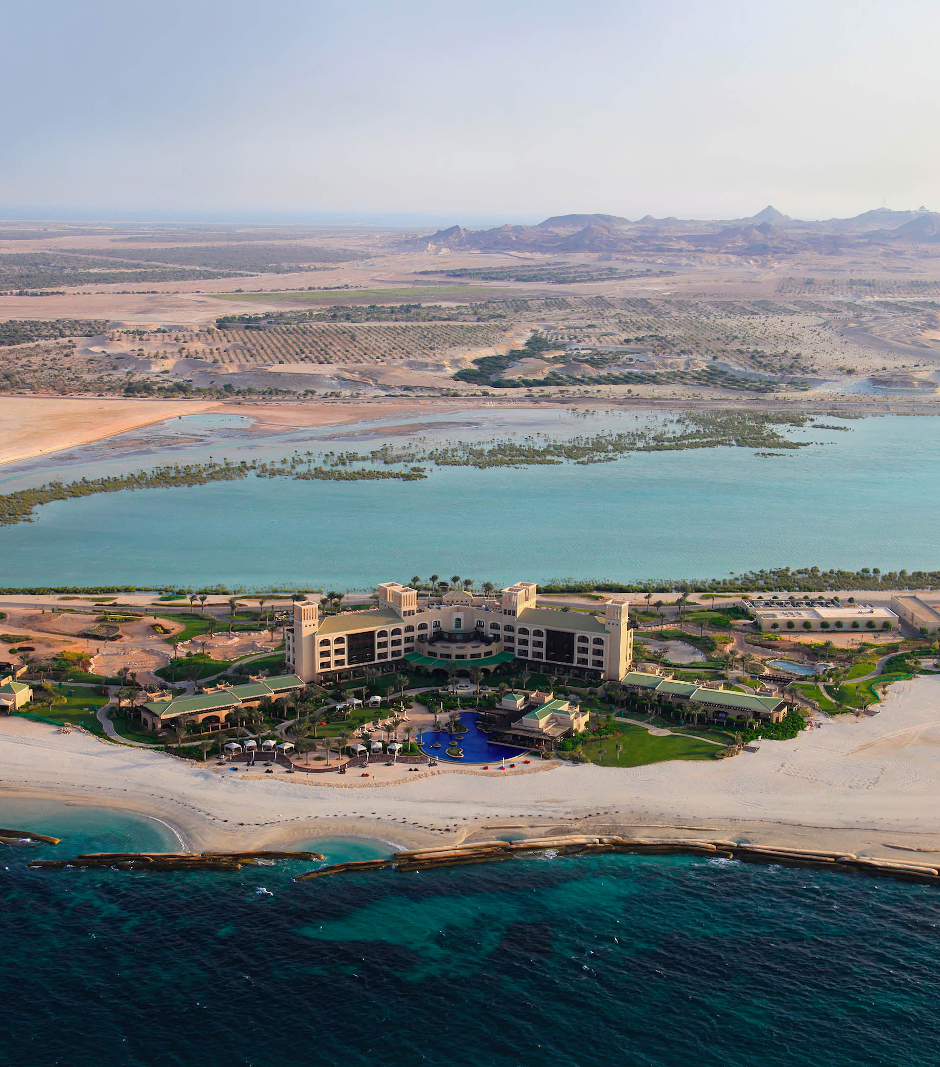Desert Islands Resort & Spa by Anantara – Abu Dhabi – United Arab Emirates – Resort Aerial View