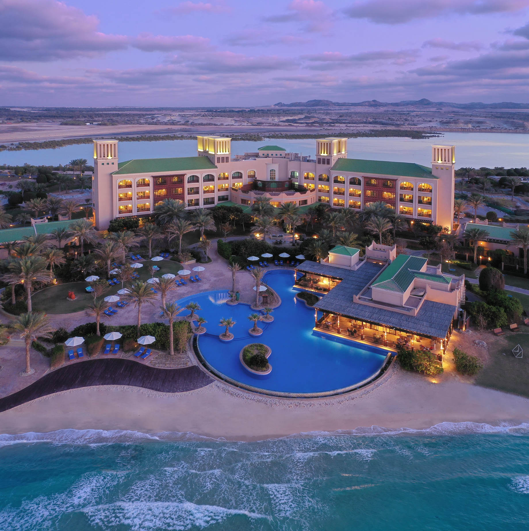 Desert Islands Resort & Spa by Anantara – Abu Dhabi – United Arab Emirates – Resort Aerial View