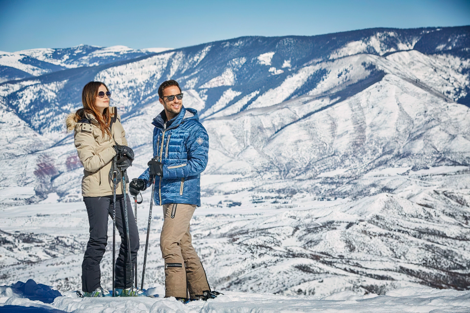Viceroy Snowmass Luxury Resort – Aspen Snowmass Village, CO, USA – Mountain Winter View