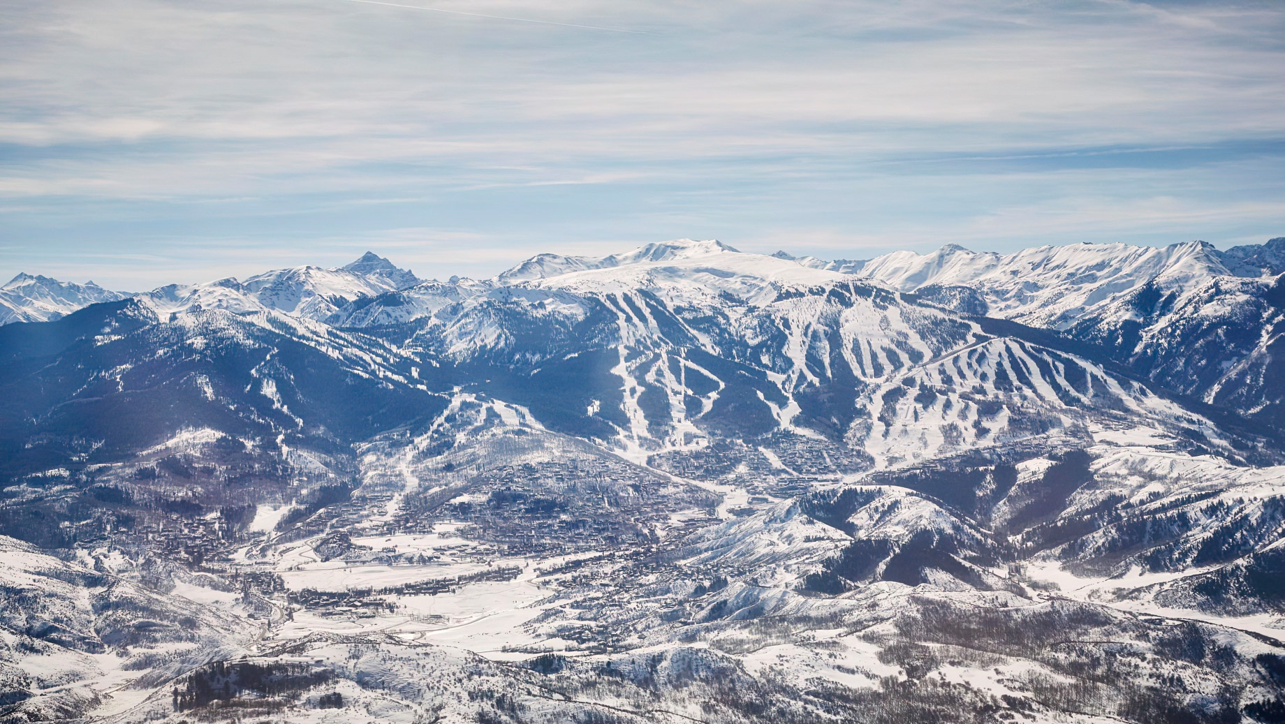 Viceroy Snowmass Luxury Resort – Aspen Snowmass Village, CO, USA – Snowmass Village Aerial View