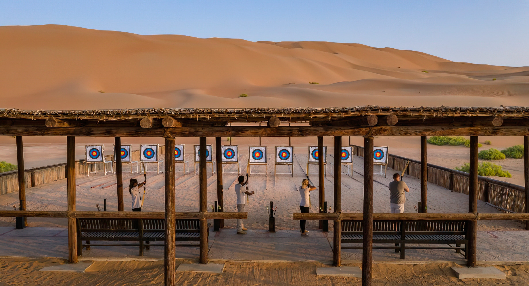 Qasr Al Sarab Desert Resort by Anantara – Abu Dhabi – United Arab Emirates – Archery Venue