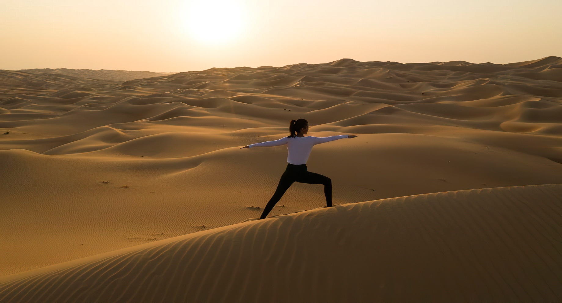 Qasr Al Sarab Desert Resort by Anantara – Abu Dhabi – United Arab Emirates – Desert Yoga