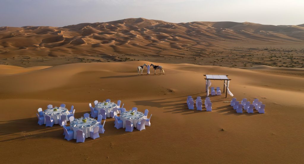 Qasr Al Sarab Desert Resort by Anantara - Abu Dhabi - United Arab Emirates - Desert Ceremony