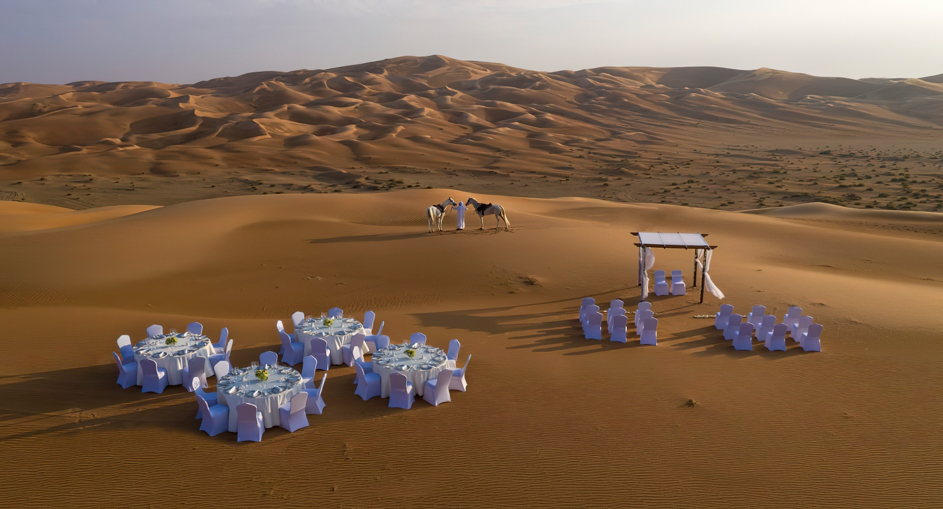 Qasr Al Sarab Desert Resort by Anantara – Abu Dhabi – United Arab Emirates – Desert Ceremony