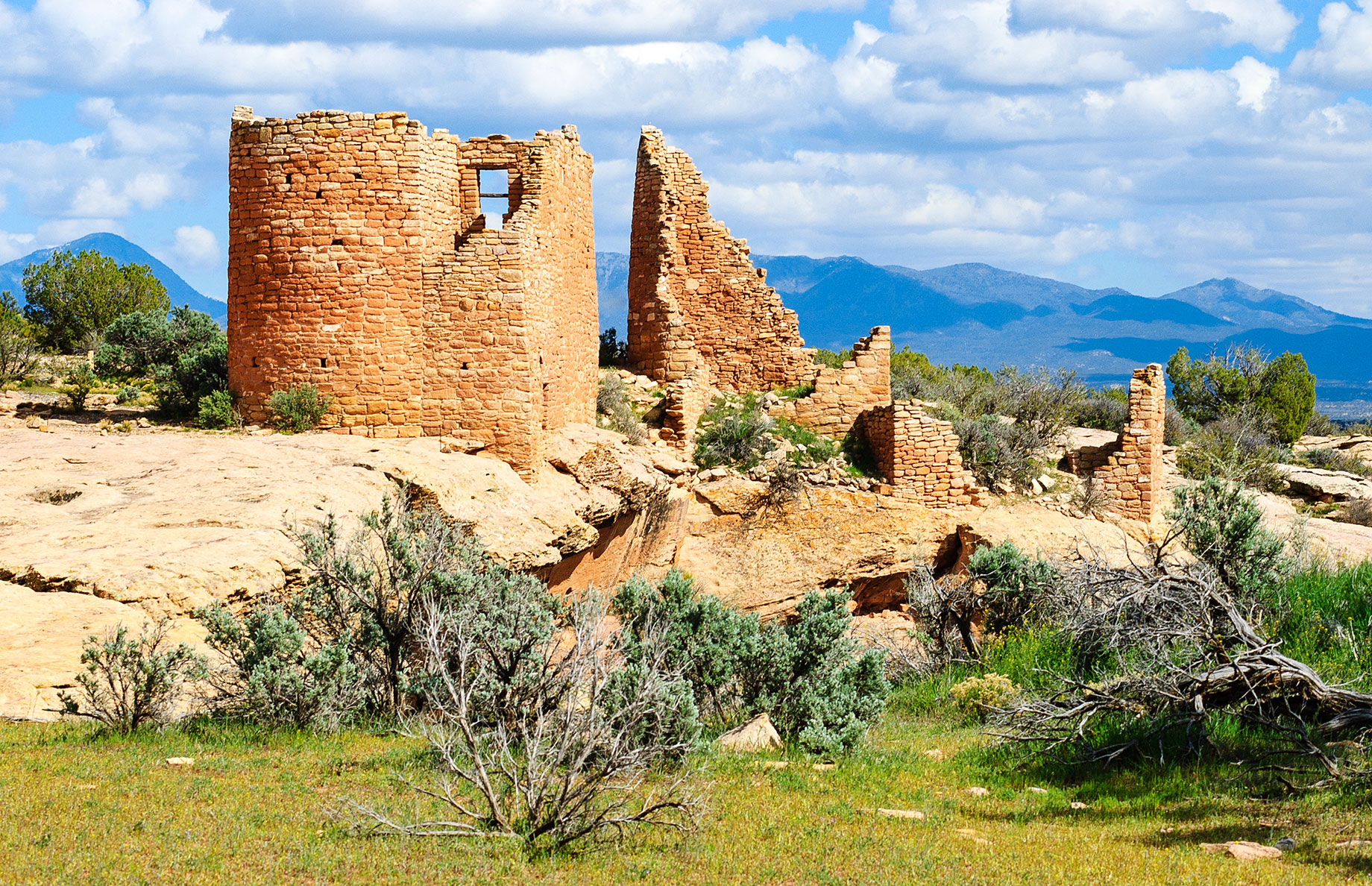 Ancient Ruins - Hovenweep National Monument, Colorado and Utah, USA