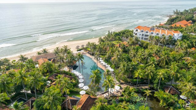 Anantara Mui Ne Resort - Phan Thiet, Vietnam - Resort Beach Aerial View