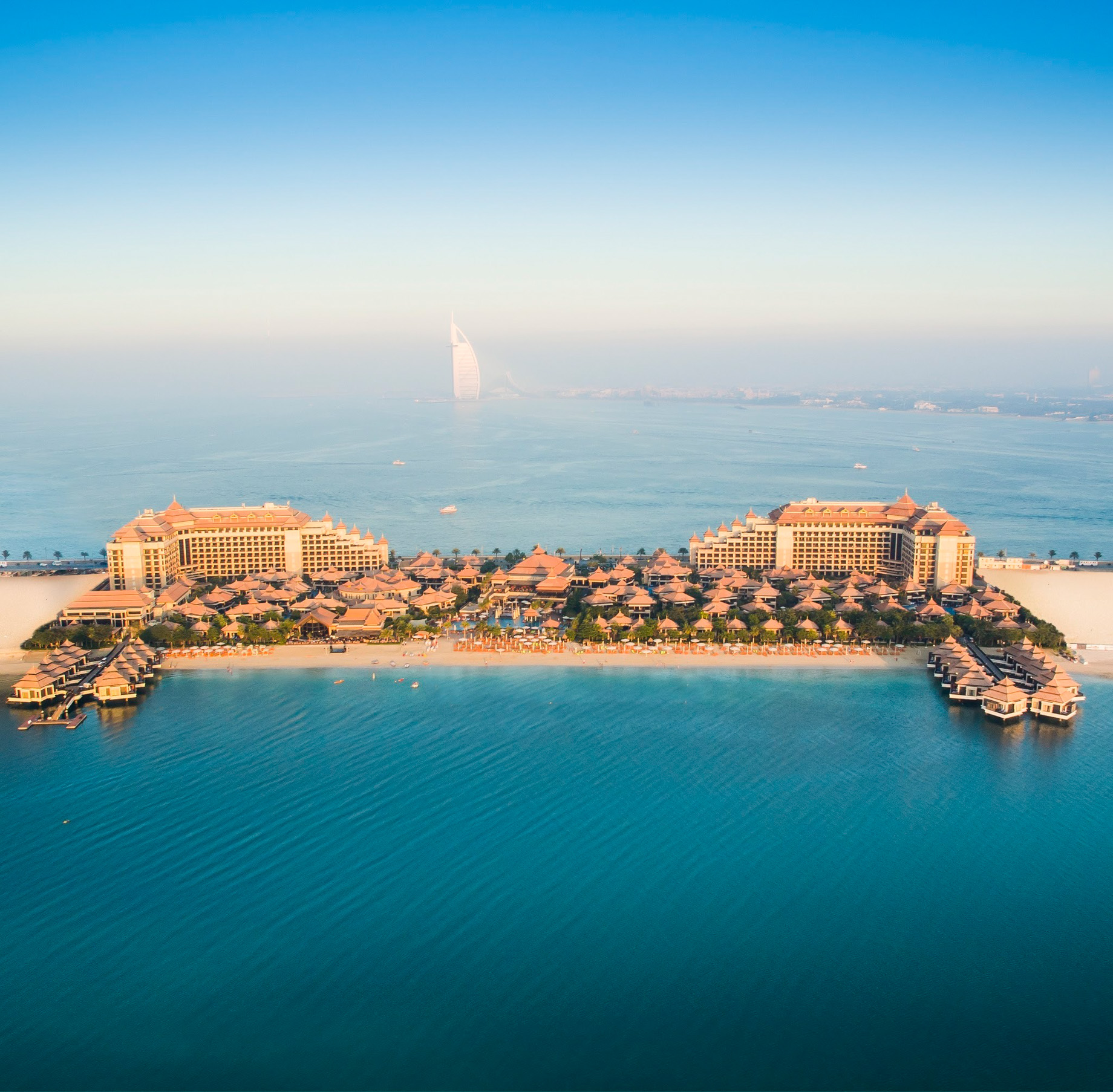 Anantara The Palm Dubai Resort - Dubai, UAE - Aerial View