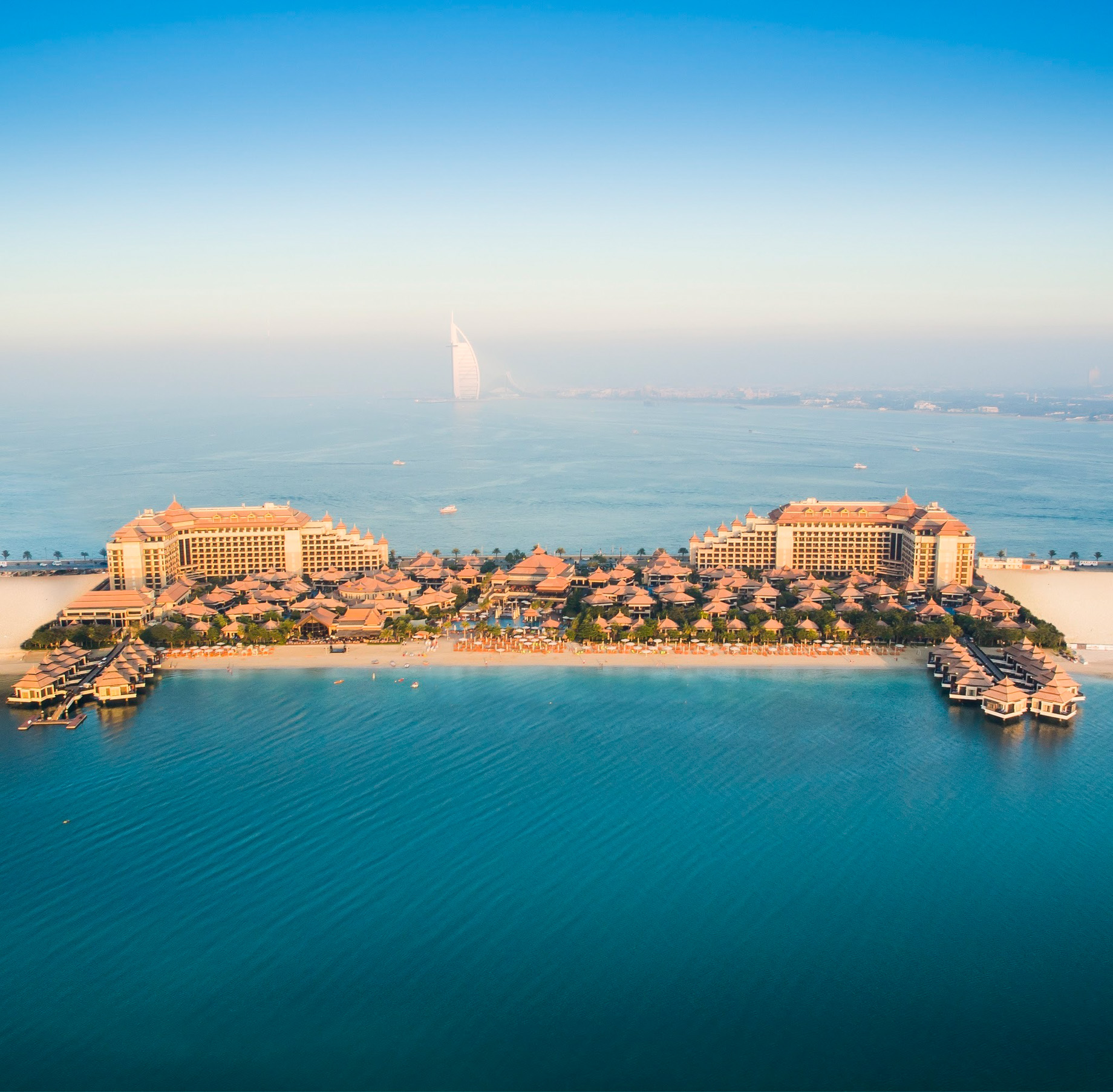 Anantara The Palm Dubai Resort – Dubai, UAE – Aerial View