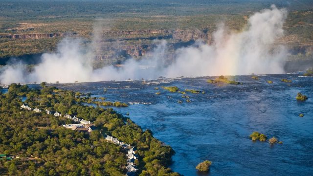 Royal Livingstone Victoria Falls Hotel by Anantara - Zambia - Aerial View