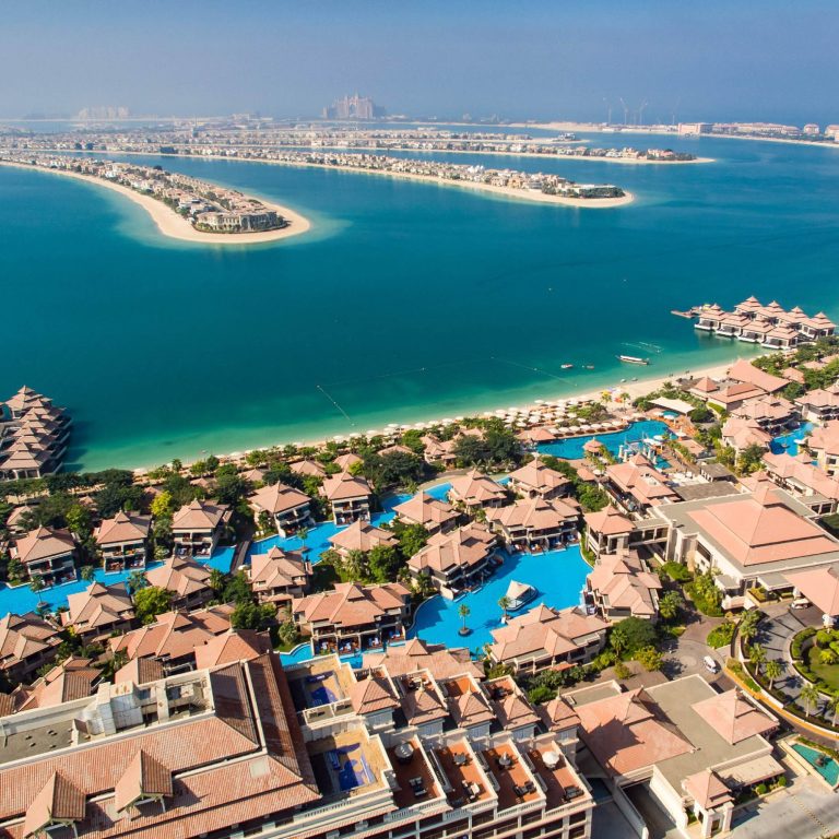 Anantara The Palm Dubai Resort – Dubai, UAE – Aerial View