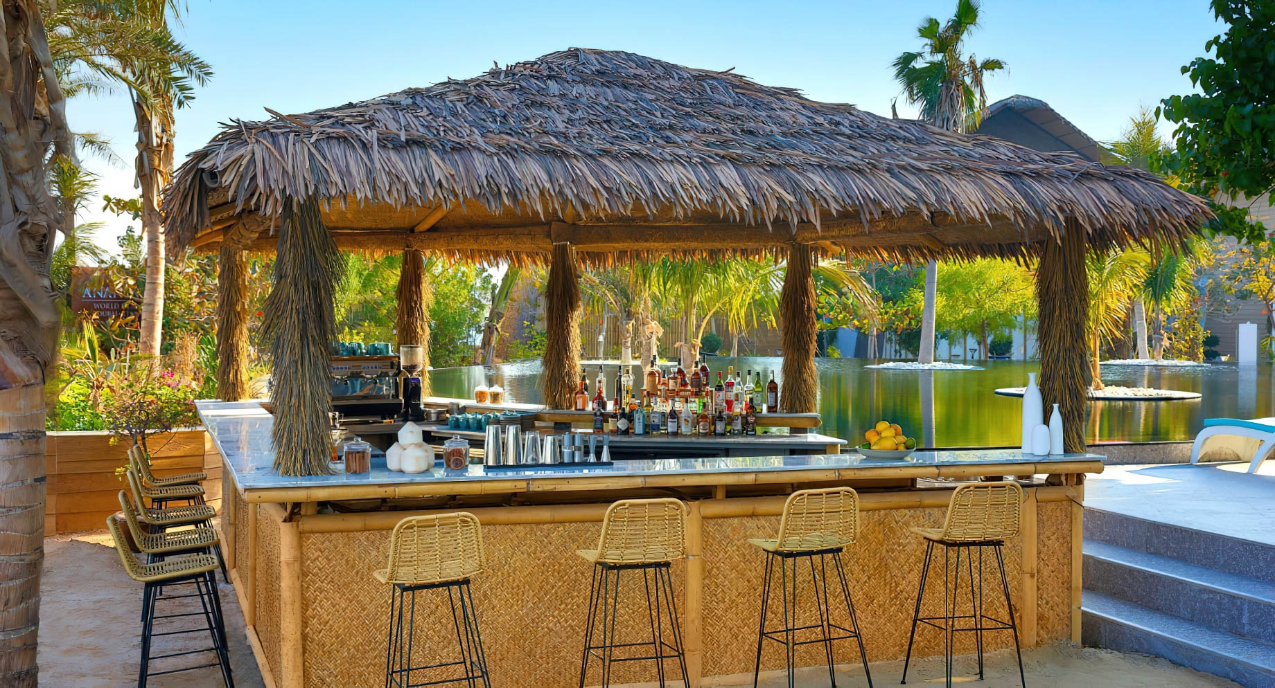 Anantara World Islands Dubai Resort - Dubai, UAE - Pool Bar
