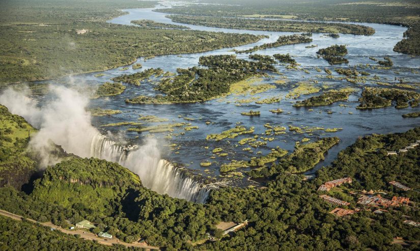 Avani Victoria Falls Resort - Livingstone, Zambia - Victoria Falls Aerial View
