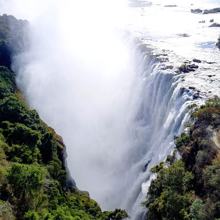 Royal Livingstone Victoria Falls Hotel by Anantara – Zambia – Victoria Falls Aerial View