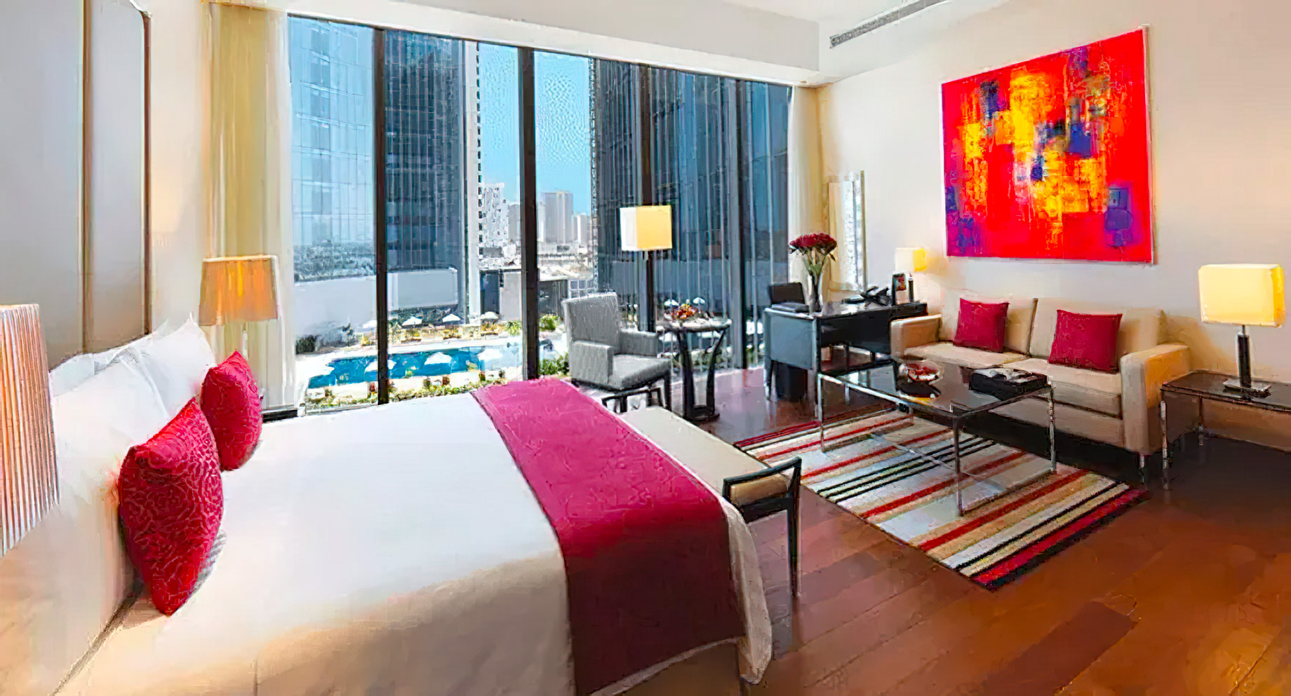 Anantara Downtown Dubai Hotel – Dubai, UAE – Premier Pool View Room