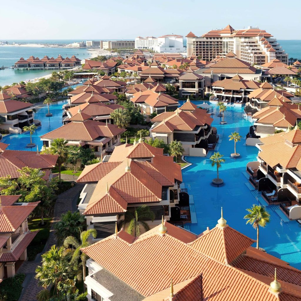 Anantara The Palm Dubai Resort - Dubai, UAE - Aerial View