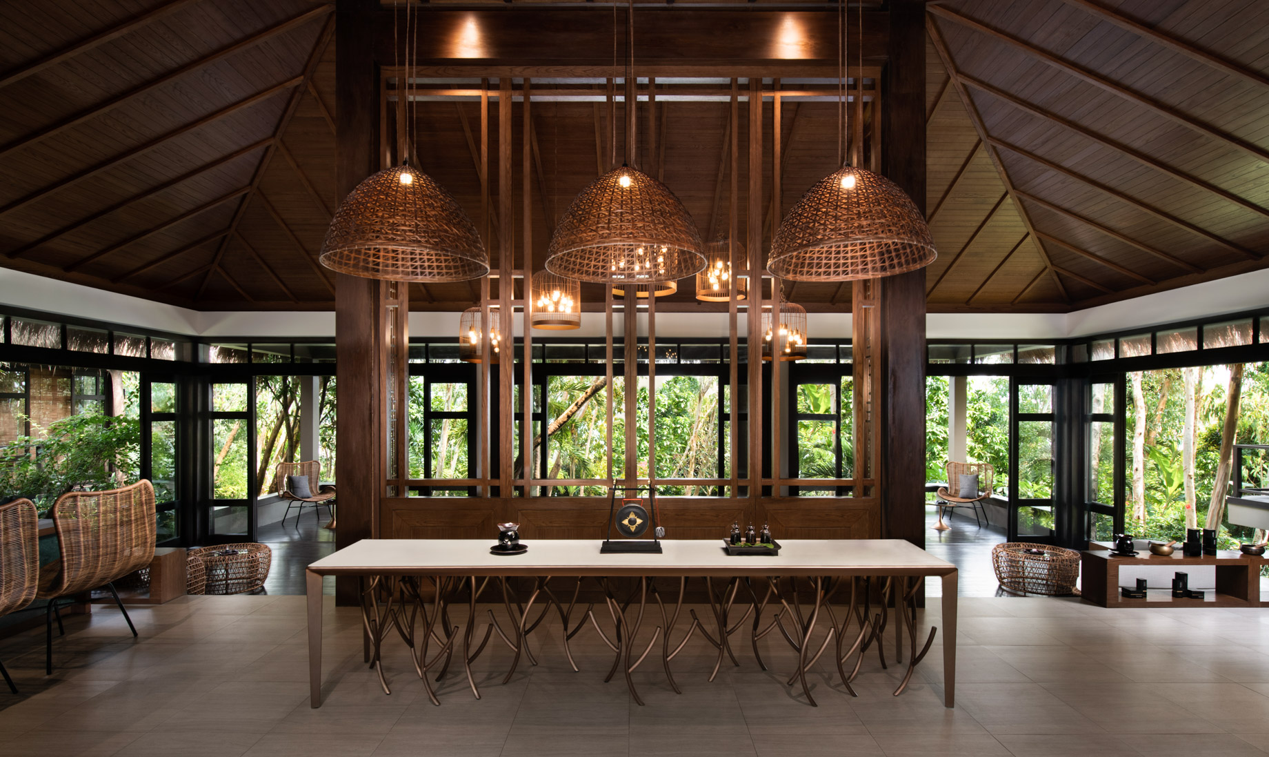 Anantara Quy Nhon Villas Resort - Quy Nhon, Vietnam - Spa Lobby