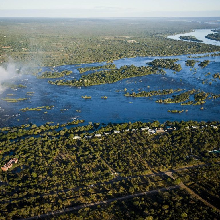 Royal Livingstone Victoria Falls Hotel by Anantara – Zambia – Resort Aerial View