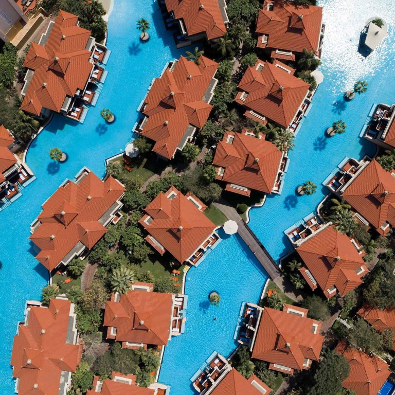 Anantara The Palm Dubai Resort – Dubai, UAE – Aerial View