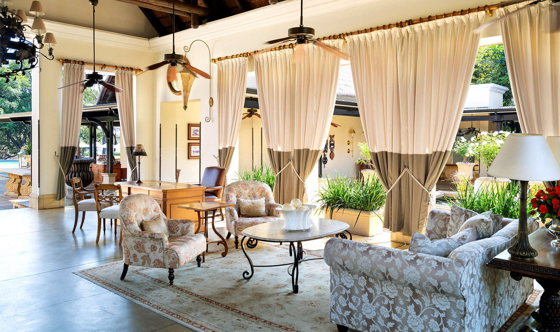 Royal Livingstone Victoria Falls Hotel by Anantara - Zambia - Reception