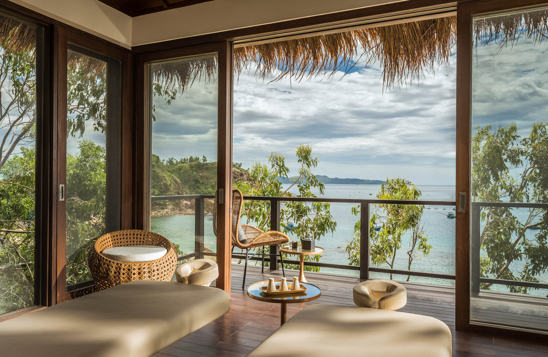 Anantara Quy Nhon Villas Resort – Quy Nhon, Vietnam – Spa Hillside Treatment Room Bay View