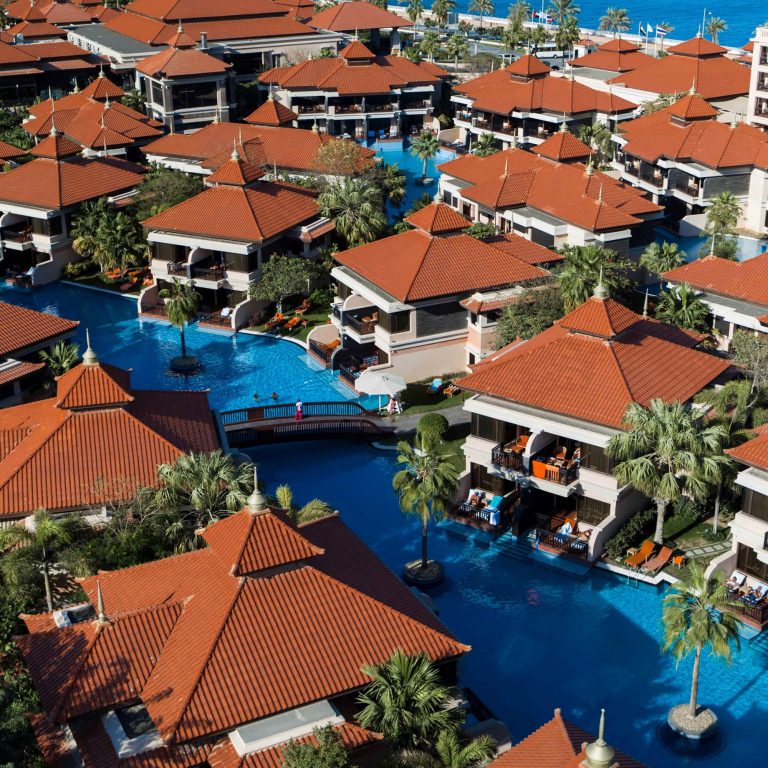 Anantara The Palm Dubai Resort – Dubai, UAE – Aerial View