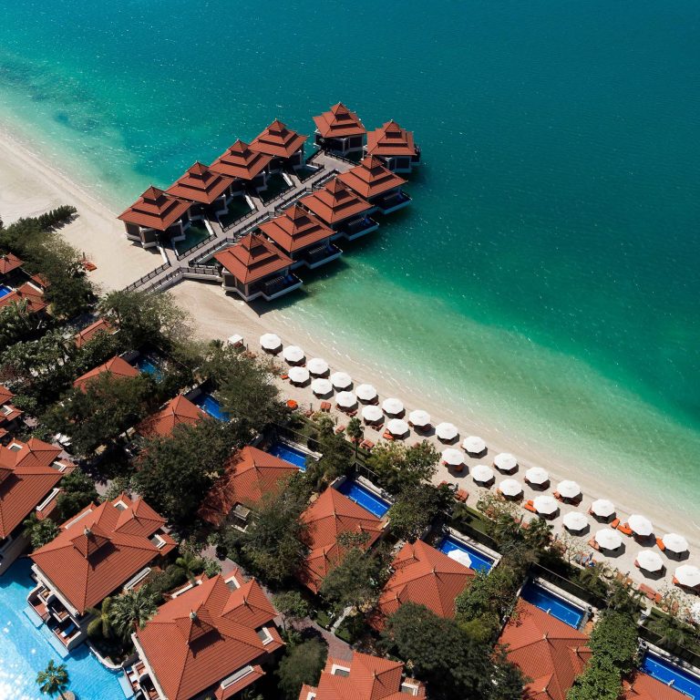 Anantara The Palm Dubai Resort – Dubai, UAE – Beach Aerial View