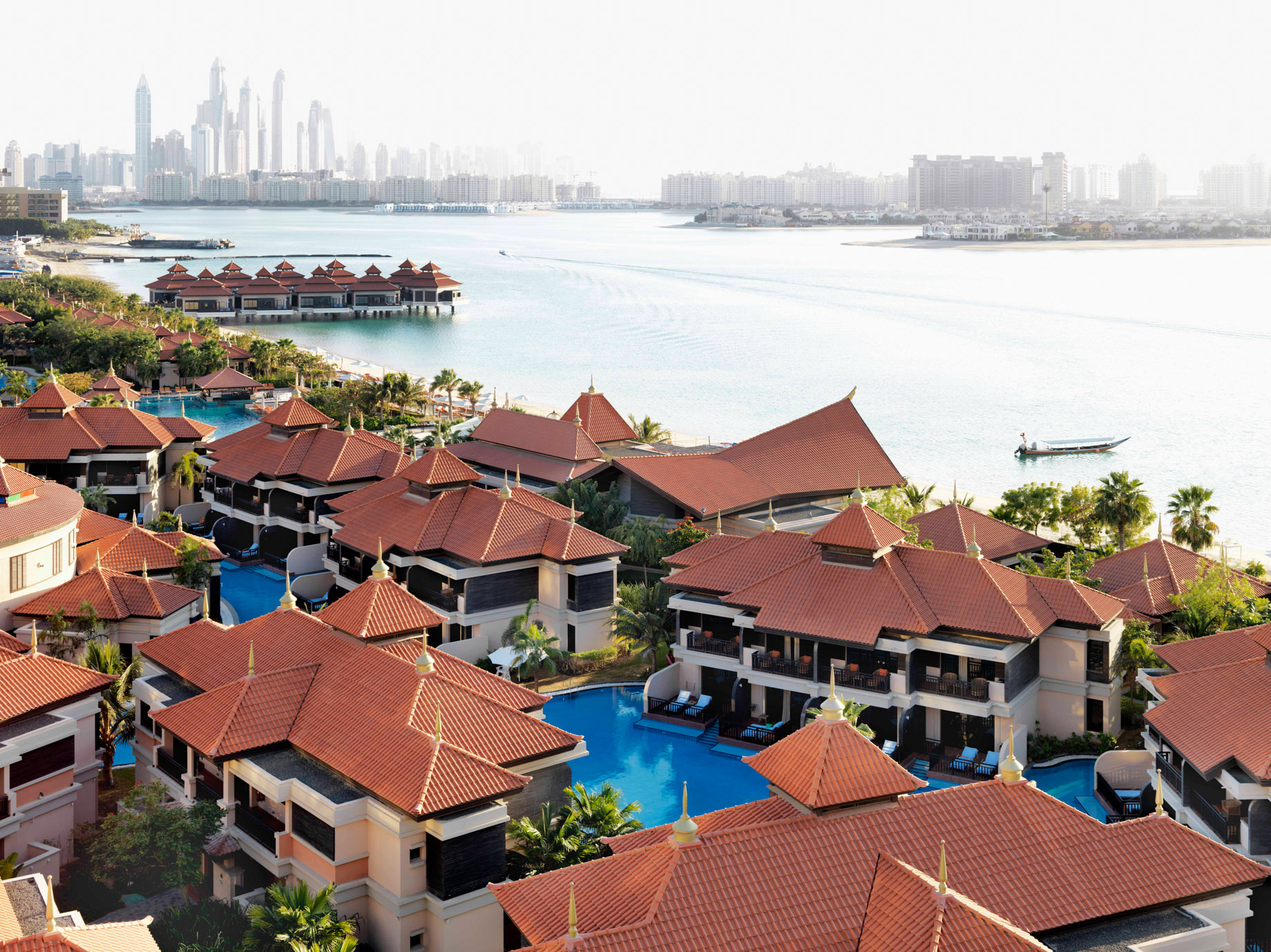 Anantara The Palm Dubai Resort – Dubai, UAE – Aerial View