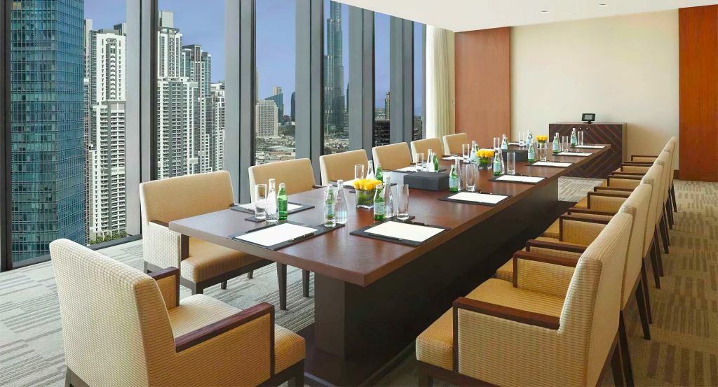 Anantara Downtown Dubai Hotel - Dubai, UAE - Boardroom