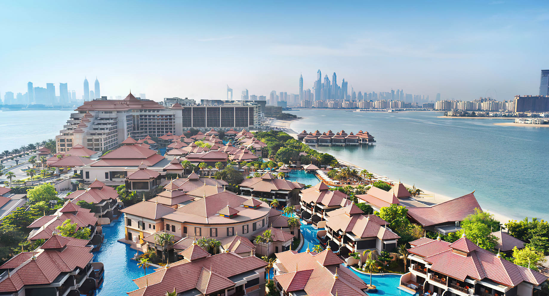 Anantara The Palm Dubai Resort - Dubai, UAE - Aerial View