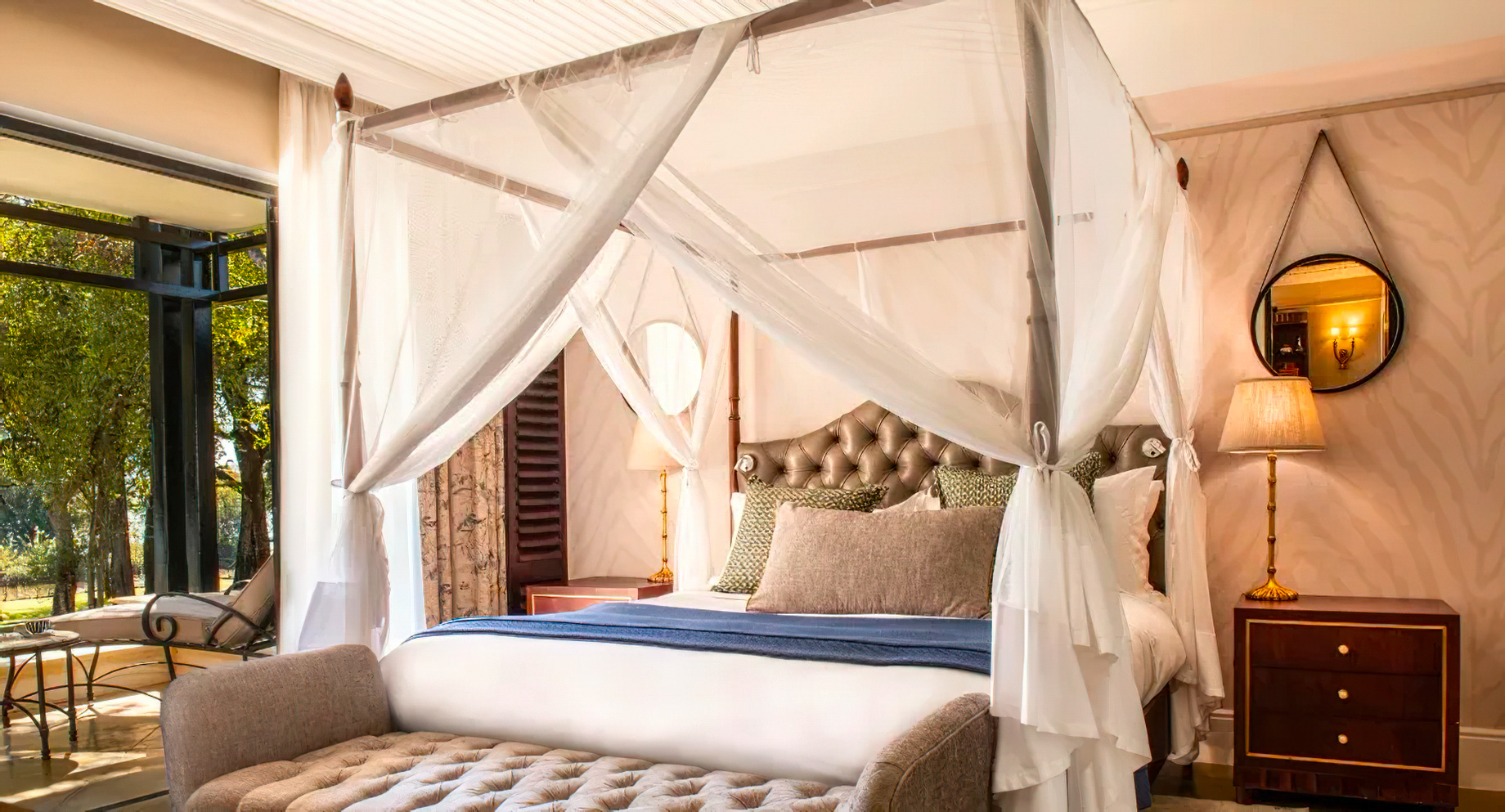 Royal Livingstone Victoria Falls Hotel by Anantara – Zambia – Livingstone Suite Bedroom