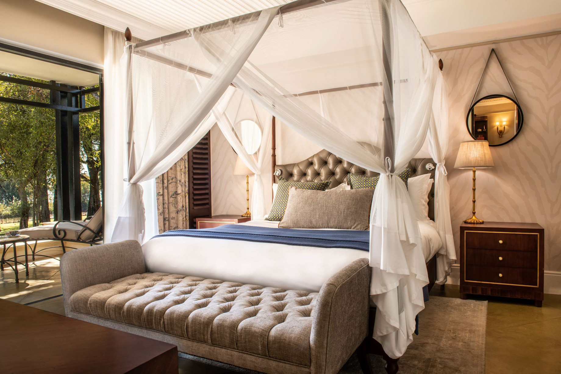 Royal Livingstone Victoria Falls Hotel by Anantara – Zambia – Presidential Suite Bedroom