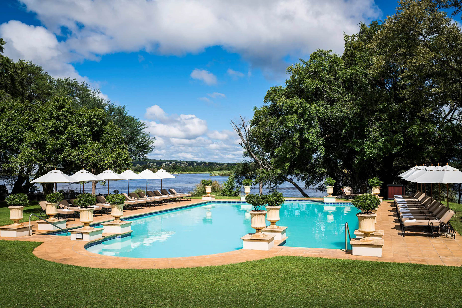 Royal Livingstone Victoria Falls Hotel by Anantara – Zambia – Resort Pool