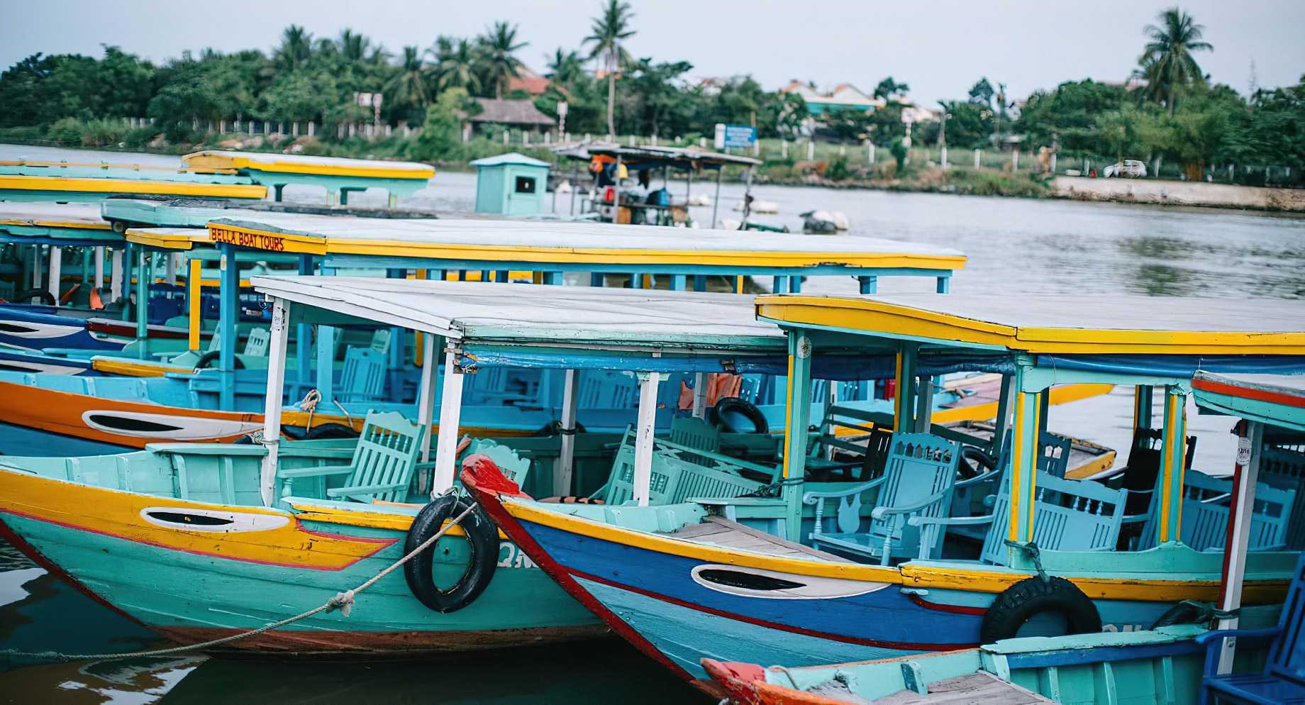 Anantara Hoi An Resort – Hoi An City, Vietnam – Colorful Local Boats
