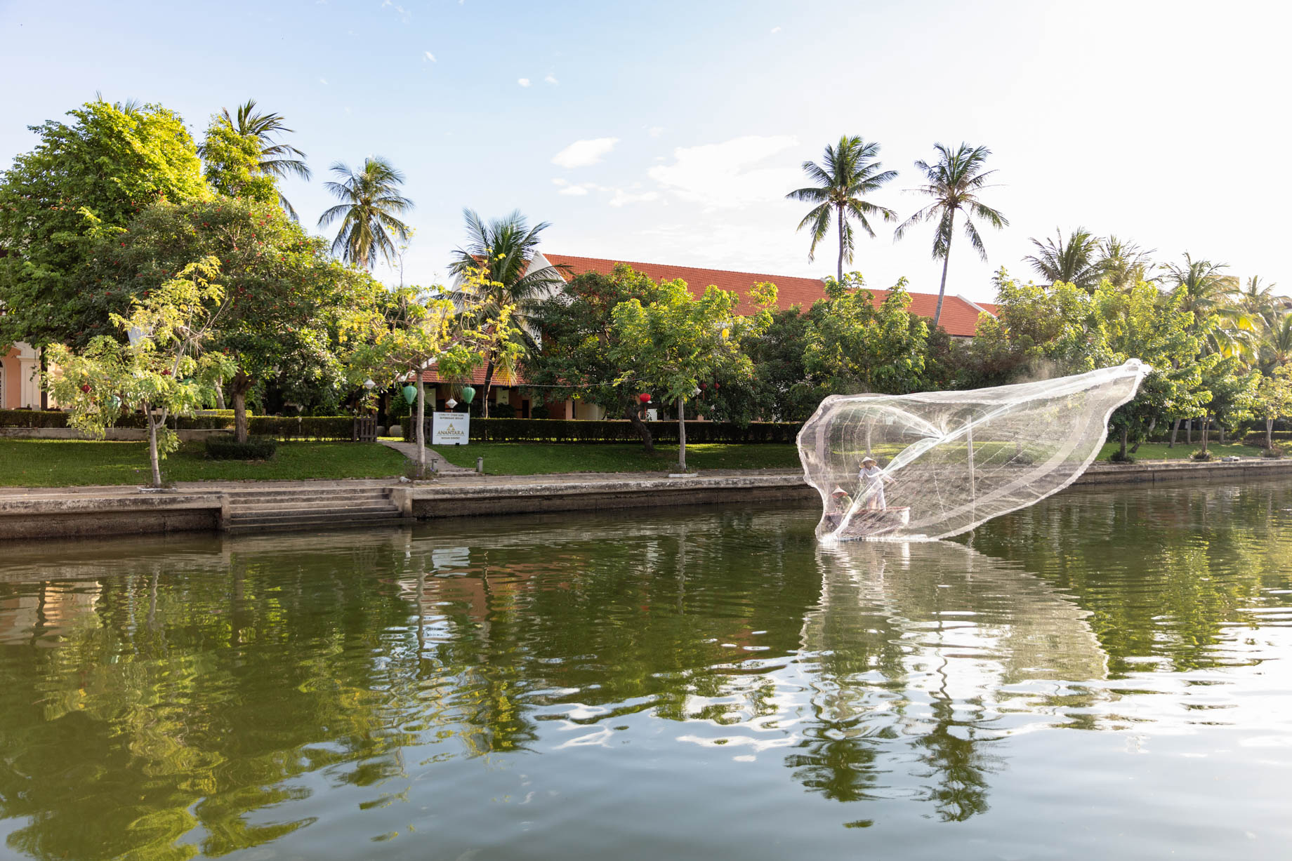 Anantara Hoi An Resort – Hoi An City, Vietnam – Resort Riverfront Net Fishing