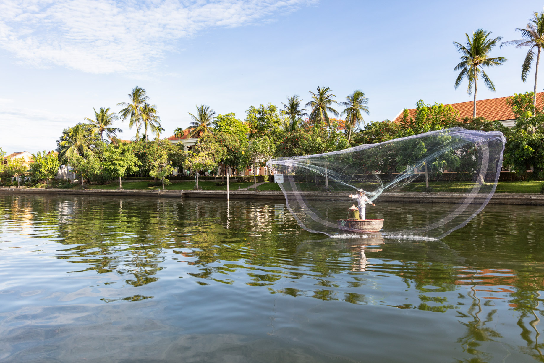Anantara Hoi An Resort - Hoi An City, Vietnam - Resort Riverfront Net Fishing