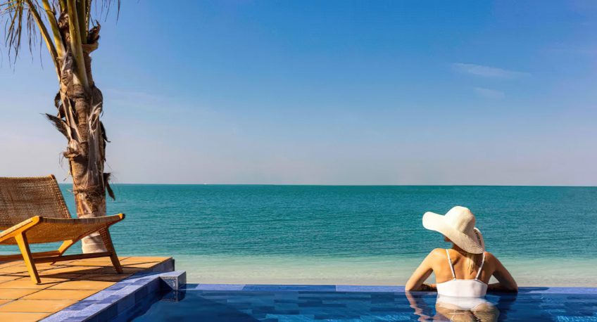 Anantara World Islands Dubai Resort - Dubai, UAE - Ocean View Pool