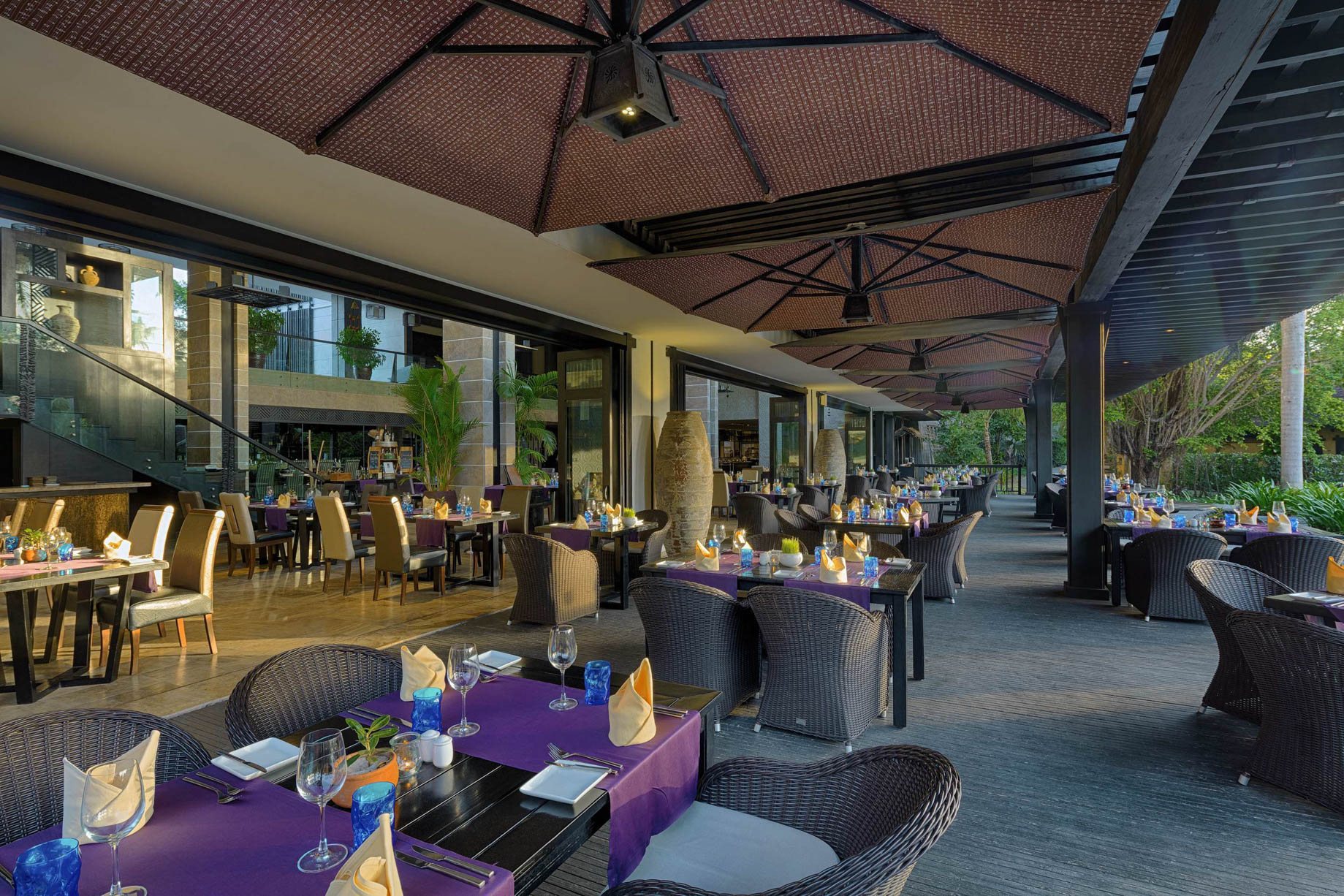 Anantara Mui Ne Resort - Phan Thiet, Vietnam - Restaurant Terrace