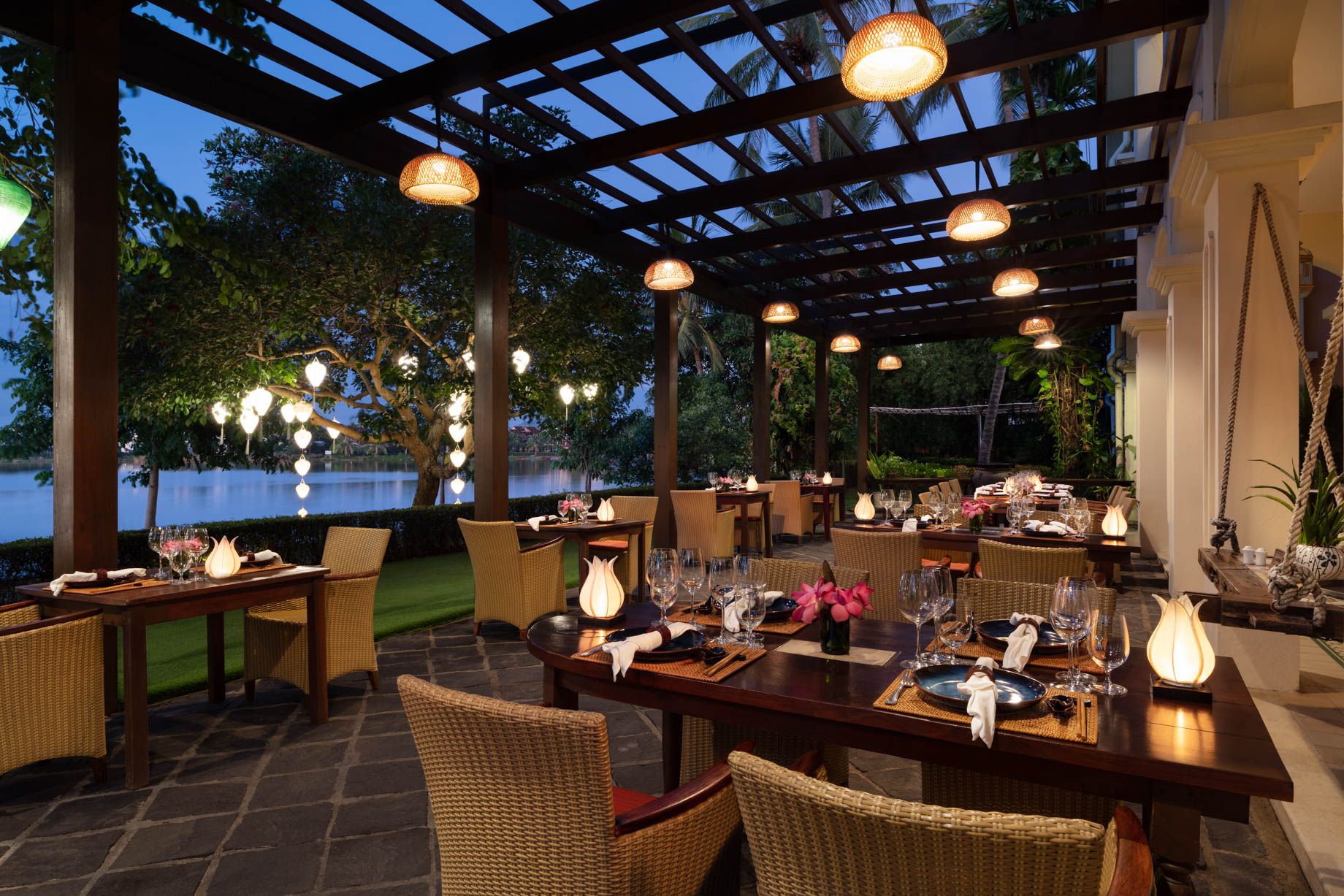 Anantara Hoi An Resort – Hoi An City, Vietnam – Hoi An Riverside Restaurant